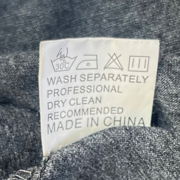 Patriotic Baseball Graphic Tank Top Womens Medium Gray Racerback Flag - Picture 7 of 7